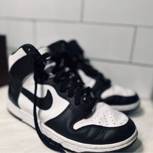 Nike Panda Dunks Black and White